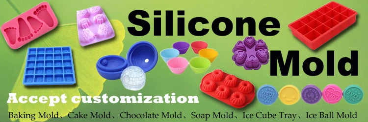 Custom 6 Cavity Silicone Soap Mold for DIY Handmade Soap Making